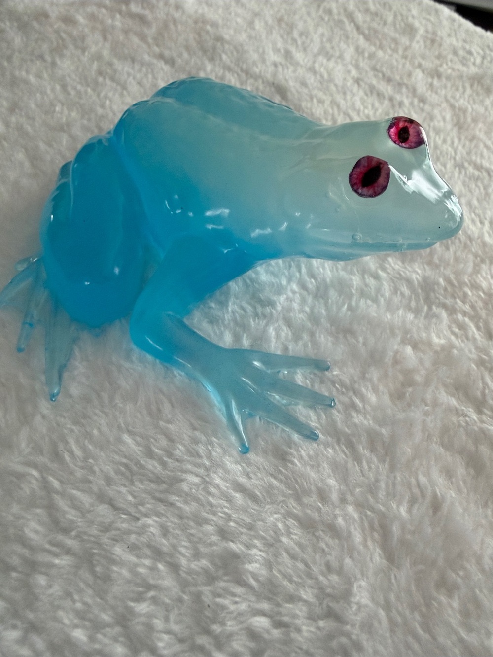 Handmade Glow-in-the-Dark Frog - Picture 3 of 6